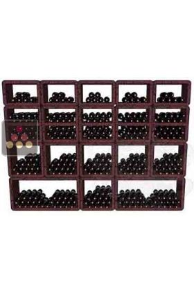 Wine bottle racks made of lava stone - Multi 500 bottles