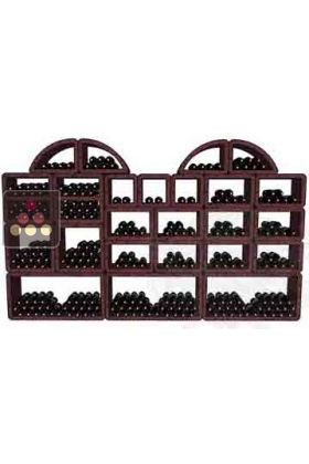 Wine bottle racks made of lava stone - Multi 490 bottles