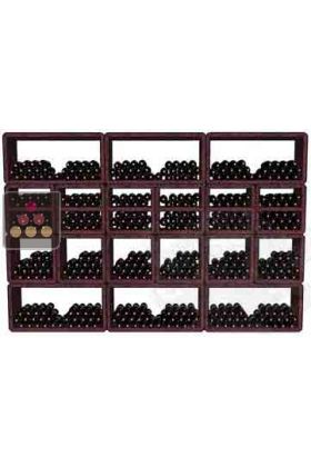 Wine bottle racks made of lava stone - Multi 680 bottles