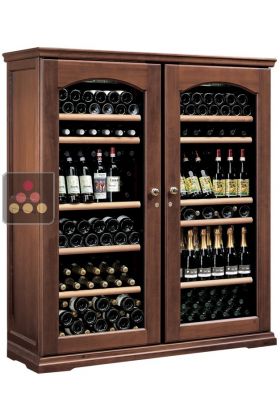 Combined 2 Single temperature wine service & storage cabinets