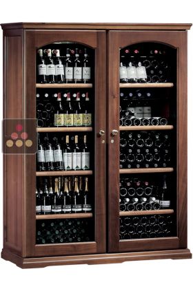 Combined 2 Single temperature wine service & storage cabinets