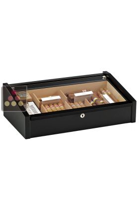 Glass Cigar humidor