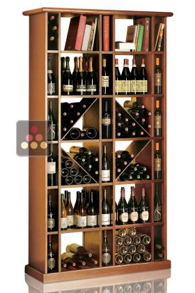 Wine Library for 216 bottles
