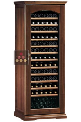 Single temperature wine storage or service cabinet