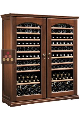 Combined 2 Single temperature wine service & storage cabinets