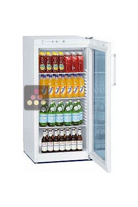 Freestanding fridge with glass door - 236L