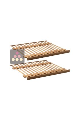 Set of 2 storage shelves: Premium BGN for the DIVA range