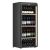 Freestanding single temperature wine cabinet for storage or service - Standing bottles