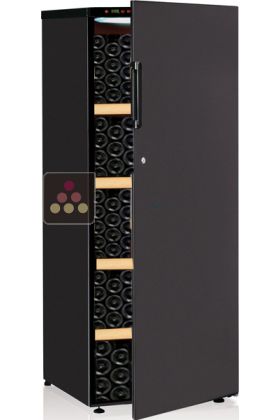 Single-temperature wine cabinet for ageing or service