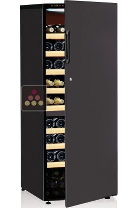 Dual temperature wine cabinet for ageing and serving