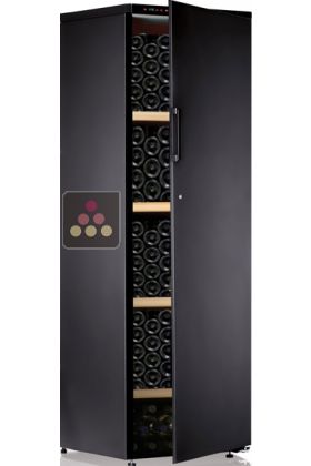 Single-temperature wine cabinet for ageing or service