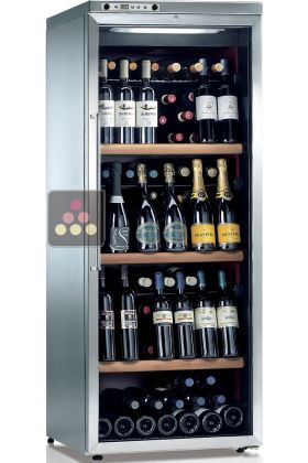 Single temperature wine storage or service cabinet