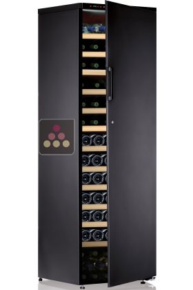 Single-temperature wine cabinet for ageing or service