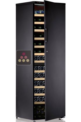 Dual temperature wine service and ageing cabinet 