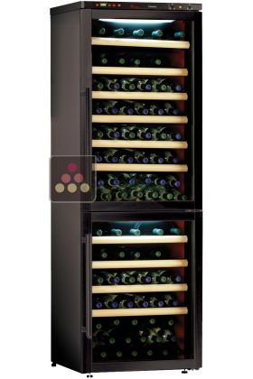 Combined 2 Single temperature wine storage or service cabinets