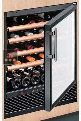 Mono-temperature Wine Cabinet for preservation or service - can be built-in