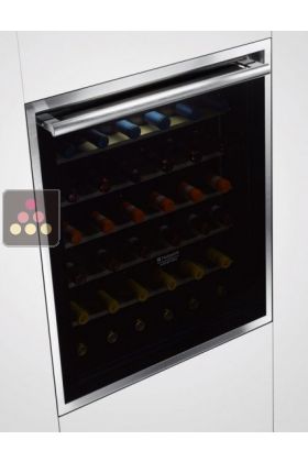 Mono-temperature Wine Cabinet for preservation or service - can be built-in