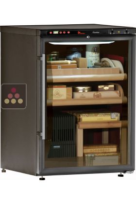 Cigar Humidor with temperature and hygrometry management