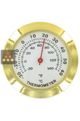 Self-adhesive dial thermometer for the Access, Ambiance, Oxygen et Performance range