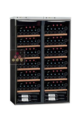 Combined 2 Single temperature wine storage or service cabinets