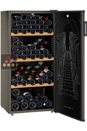 Multi-Temperature wine storage and service cabinet 