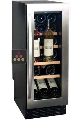 Single temperature wine service cabinet