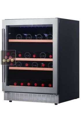 Single temperature wine service cabinet