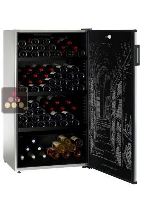 Multi-Temperature wine storage and service cabinet 