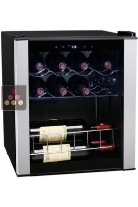 Single temperature wine service cabinet