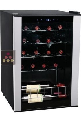 Single temperature wine service cabinet