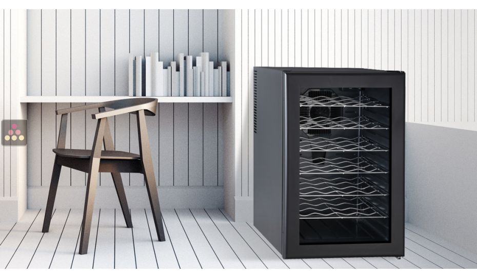 Single temperature wine cooling wine cabinet