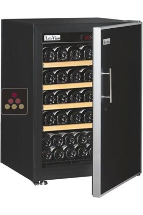 Single temperature wine ageing and storage cabinet - Sliding shelves