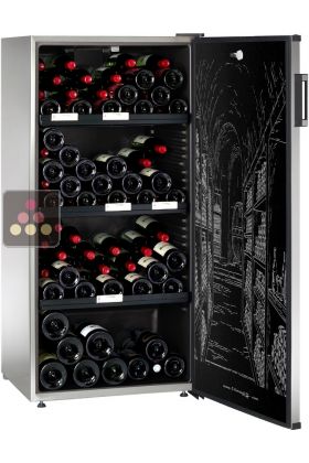 Multi-Temperature wine storage and service cabinet 