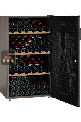 Multi-Temperature wine storage and service cabinet 