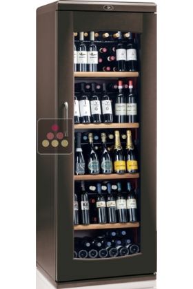 Single temperature wine storage or service cabinet