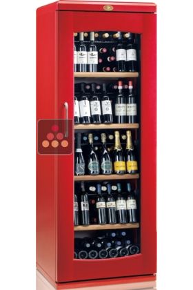 Multi temperature wine storage and service cabinet 