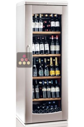 Multi temperature wine storage and service cabinet 