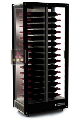 3-sided refrigerated display cabinet for wine storage or service