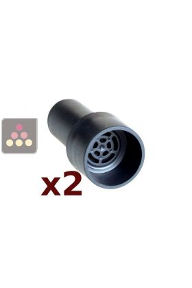 Set of 2 active carbon filters for wine cabinets in the Prestige & Tradition ranges