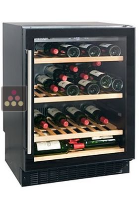 Single temperature wine service cabinet