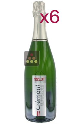 6 Bottles Crémant de Bourgogne - Better a good Crémant than a bad Champagne !