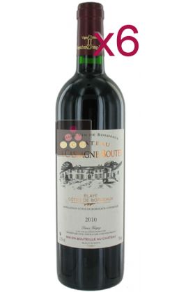 6 bottles of Château La Cassagne-Boutet - 2011 -Côte de Bordeaux-Blaye