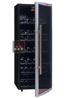 Single temperature wine storage or service cabinet