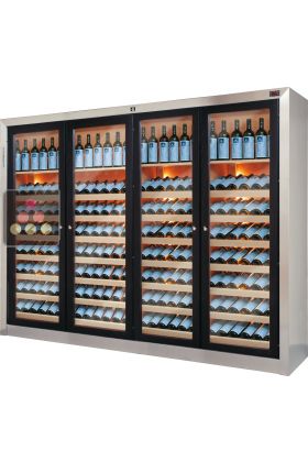 Design wine cabinet without cold production system