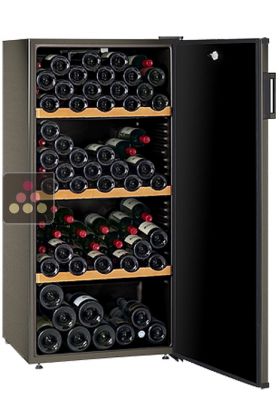 Multi-Temperature wine storage and service cabinet 