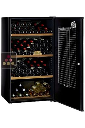 Multi-Temperature wine storage and service cabinet 