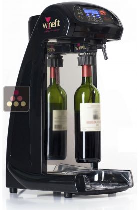 Wine dispenser + 2 distribution heads + 2 Argon cartridges