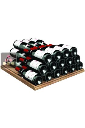 Beechwood Storage shelf - capacity 12 bottles for Prestige Range