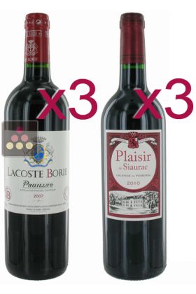 Selection of 6 Red Wines - Bordeaux