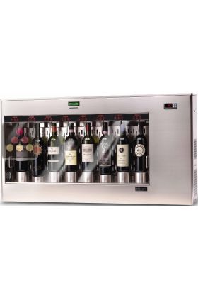 8 bottle ''By The Glass dispenser with storage system